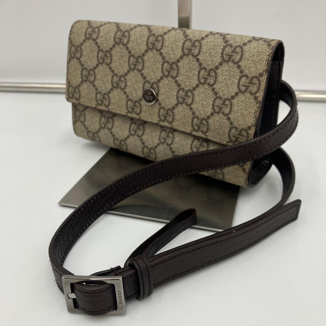 超美品 ✨ GUCCI グッチ 137376 ウエストバッグ