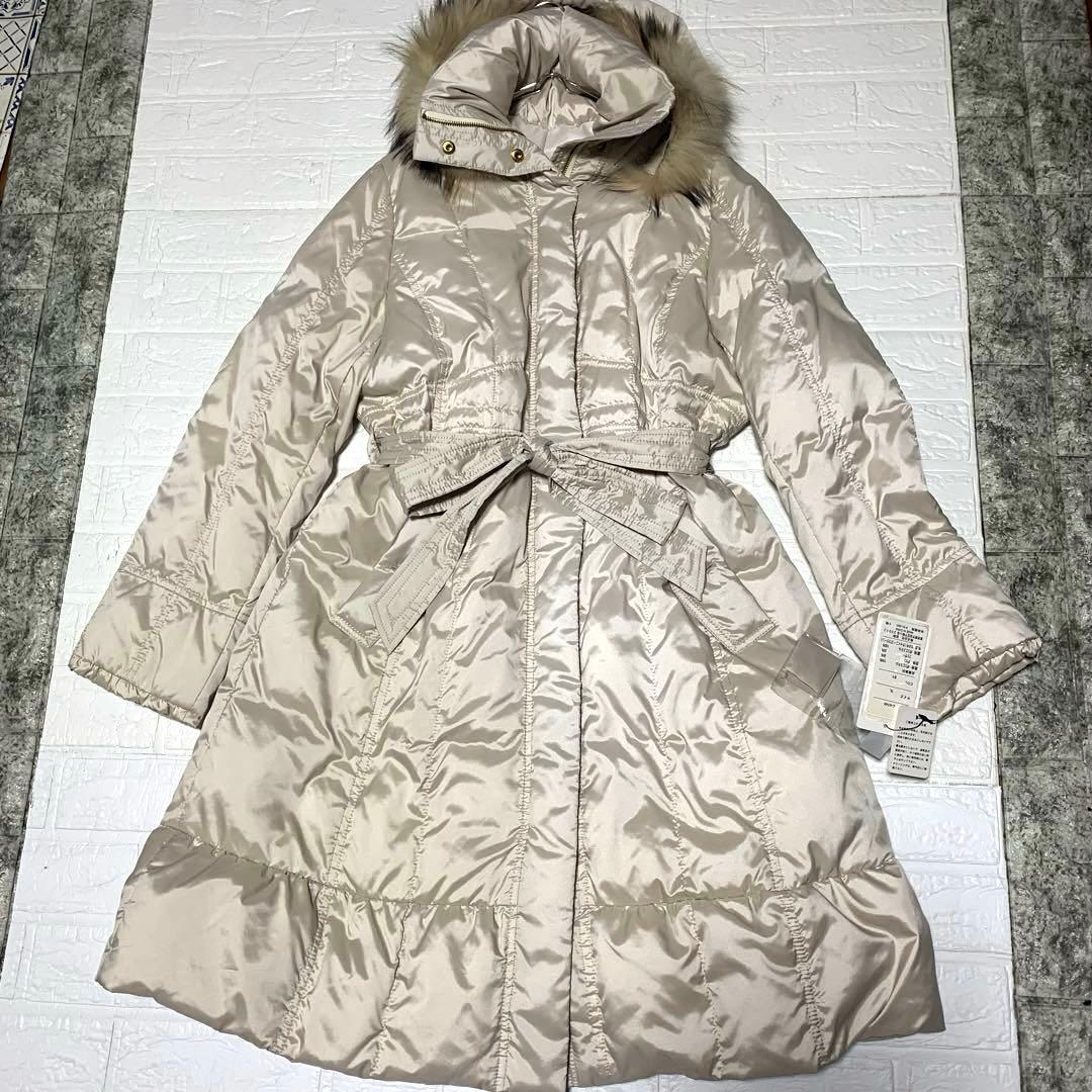 MASABARDO ダウン　ロングコート　新品　ファータグ付き　大きいサイズ