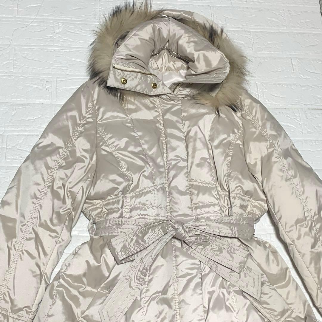 MASABARDO ダウン　ロングコート　新品　ファータグ付き　大きいサイズ