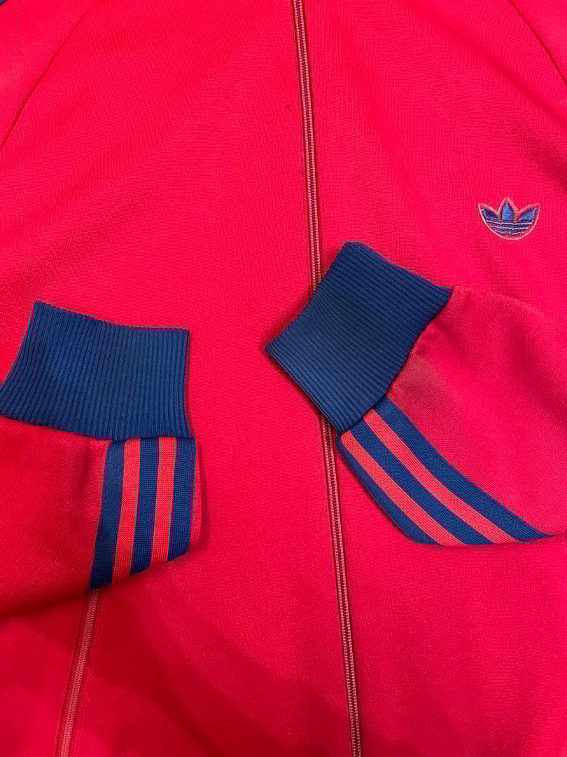 0*u様 adidas トラックジャケット デサント 80s ヴィンテージ y2