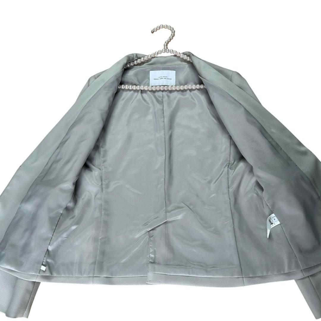 グリーンレーベルリラクシング　スーツ　3点セット　ノーカラー　大きいサイズ