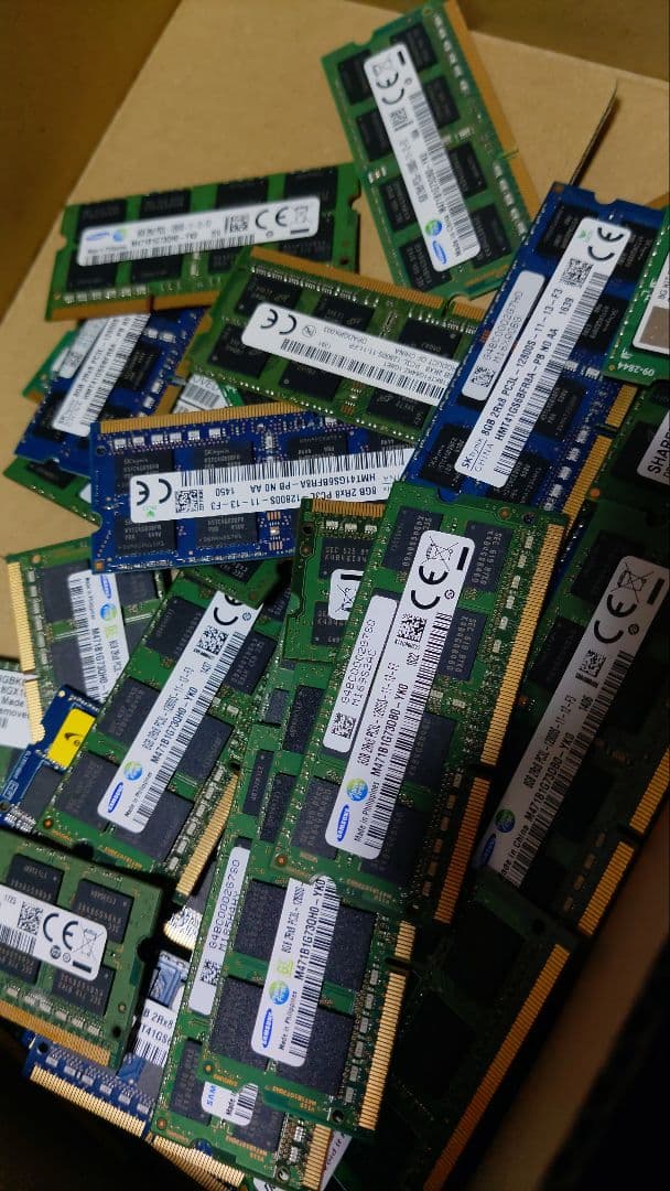 DDR3 8GB メモリまとめ　40枚