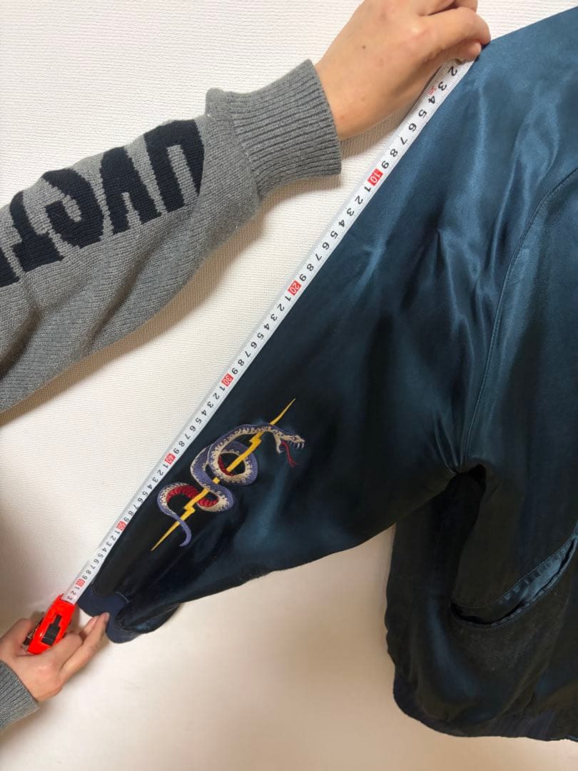 Hysteric Glamour スカルスカジャン ブラック レディースM