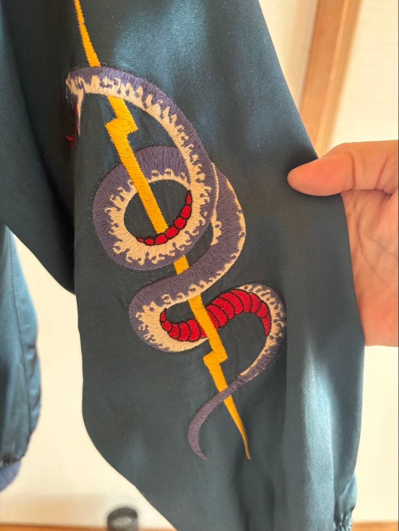 Hysteric Glamour スカルスカジャン ブラック レディースM