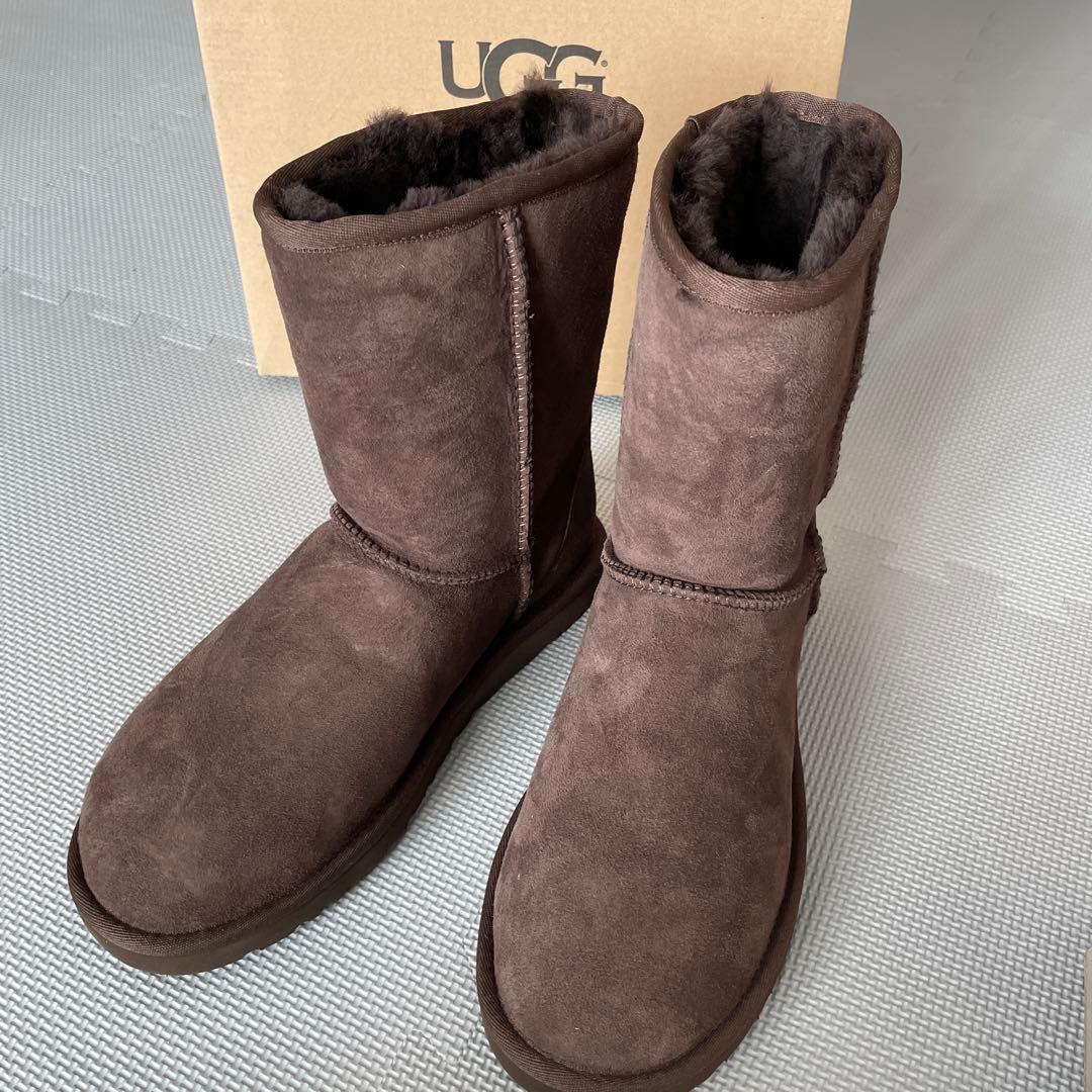UGG ブラウン ムートンブーツ 25cm ブラウン 茶色
