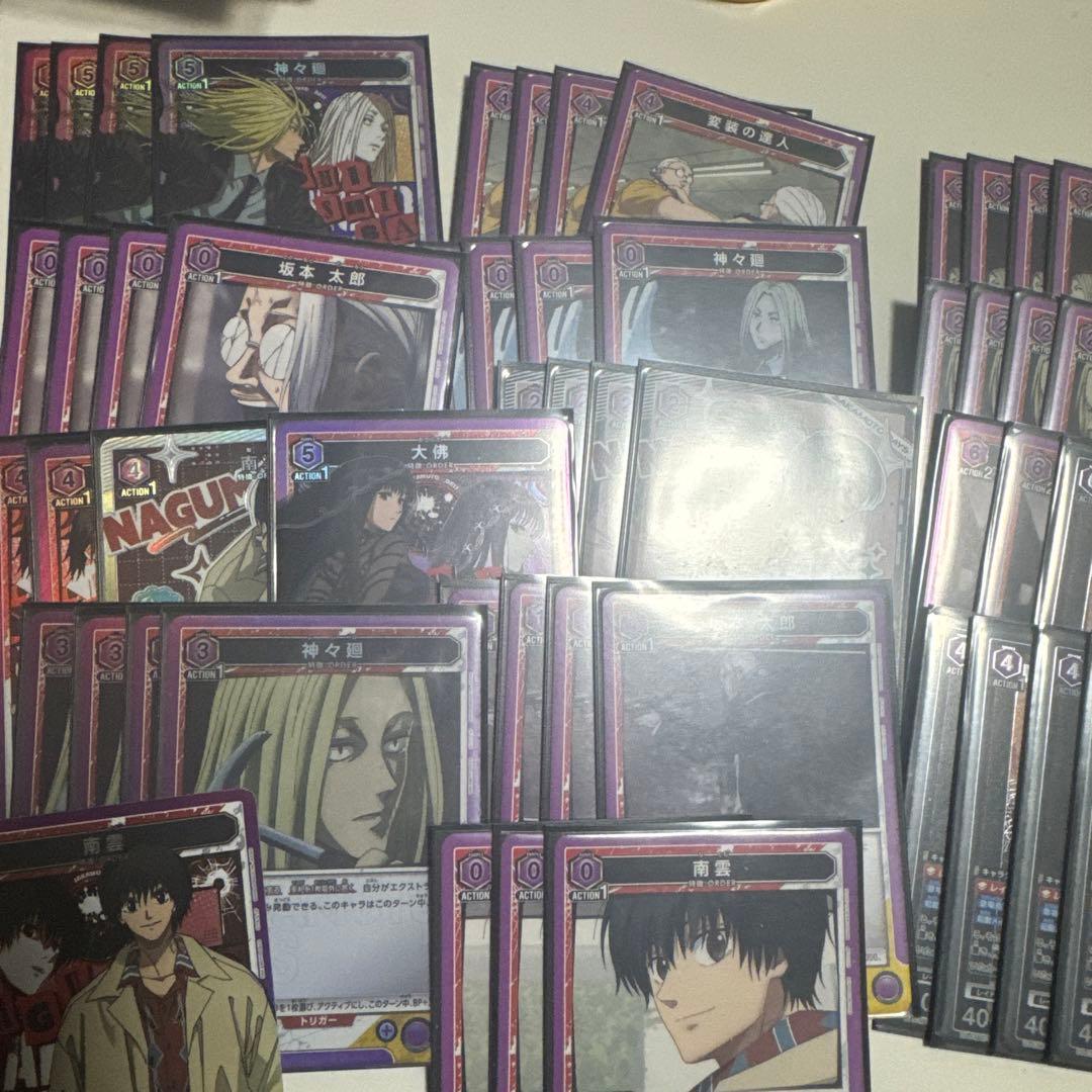 ユニオンアリーナ　ORDER パラデッキ パラレル 大佛 神々廻　スリーブ付き