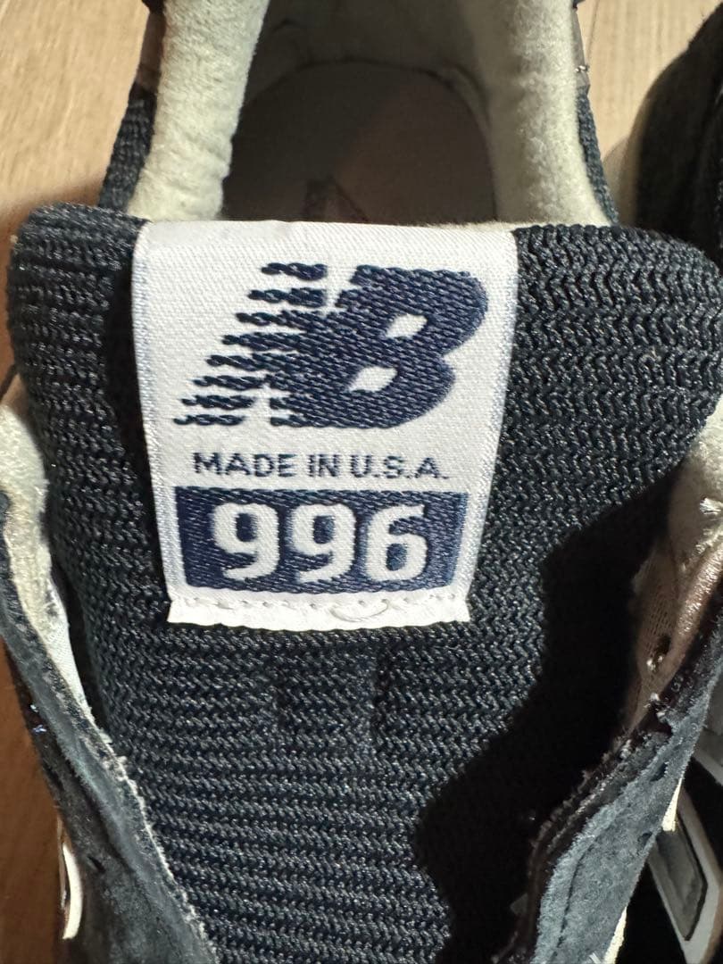 【新品】New Balance M996 USA ネイビー アメリカ製 25cm