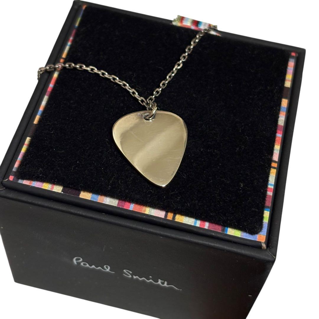 Paul Smith 廃盤 ギターピック ネックレス マルチカラー ロゴ メンズ