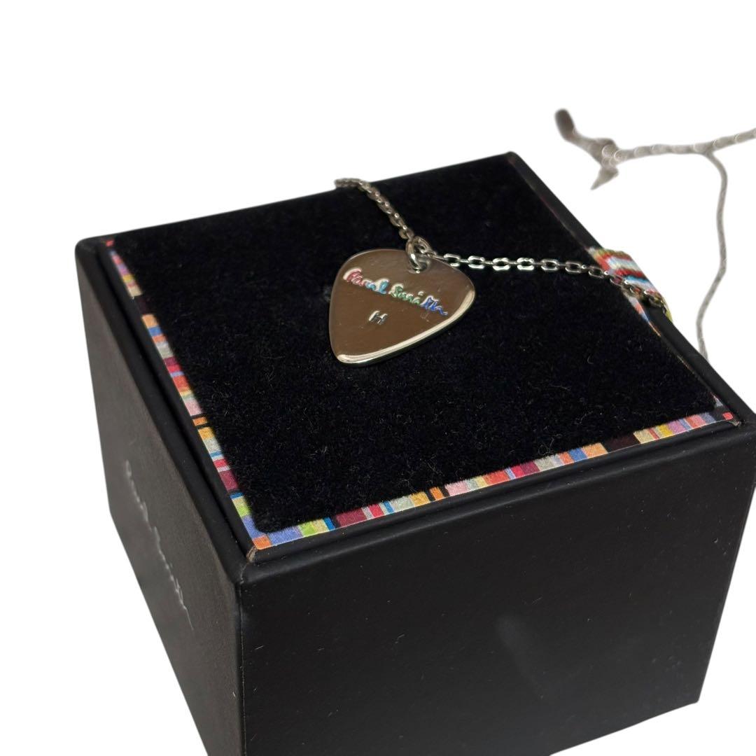 Paul Smith 廃盤 ギターピック ネックレス マルチカラー ロゴ メンズ