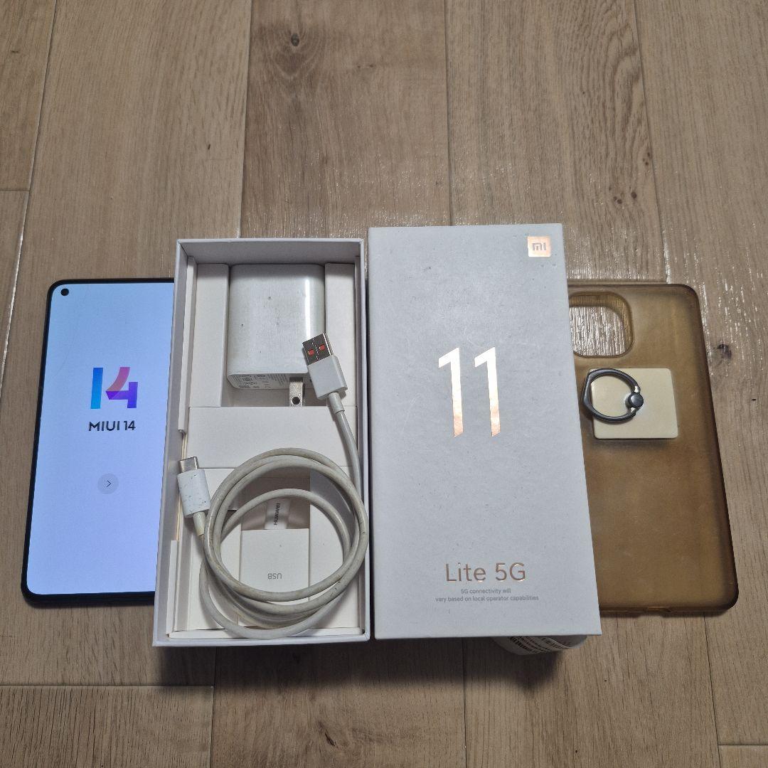 Xiaomi mi 11 Lite 5G 本体 [ 訳あり]