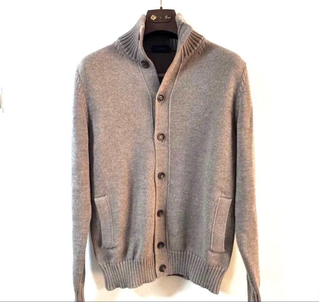 TAKIGAMI BASE　新品ザノーネ　キョート48 グレージュ ニット