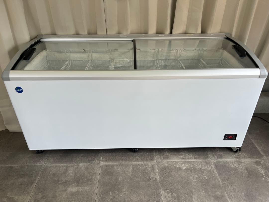 Neko157 専用2台JCM冷凍ショーケース 冷凍庫 ワイヤーバスケット付き