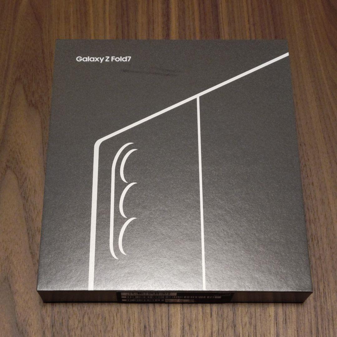 Galaxy Z Fold7 本体 ブラック 1TB SIMフリーモデル