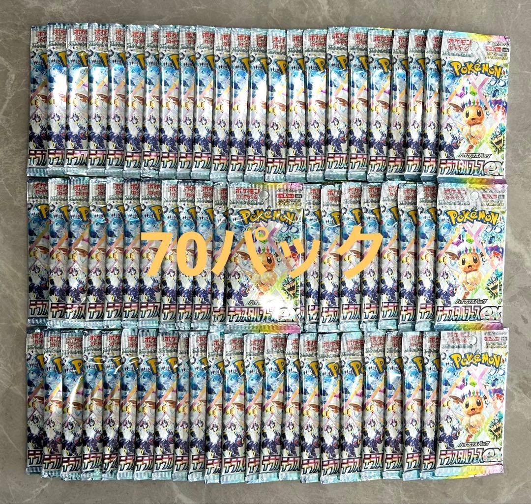 テラスタルフェスex 70パック サーチ済み