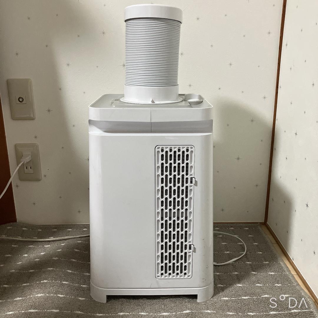 2023年製　ユアサプライム　どこでもエアコン ホワイト YNMC-5E(W)