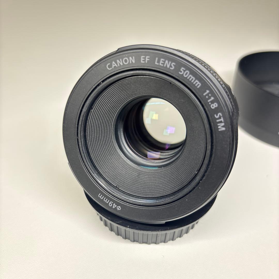 CANON EF50mm F1.8 STM 単焦点 中古