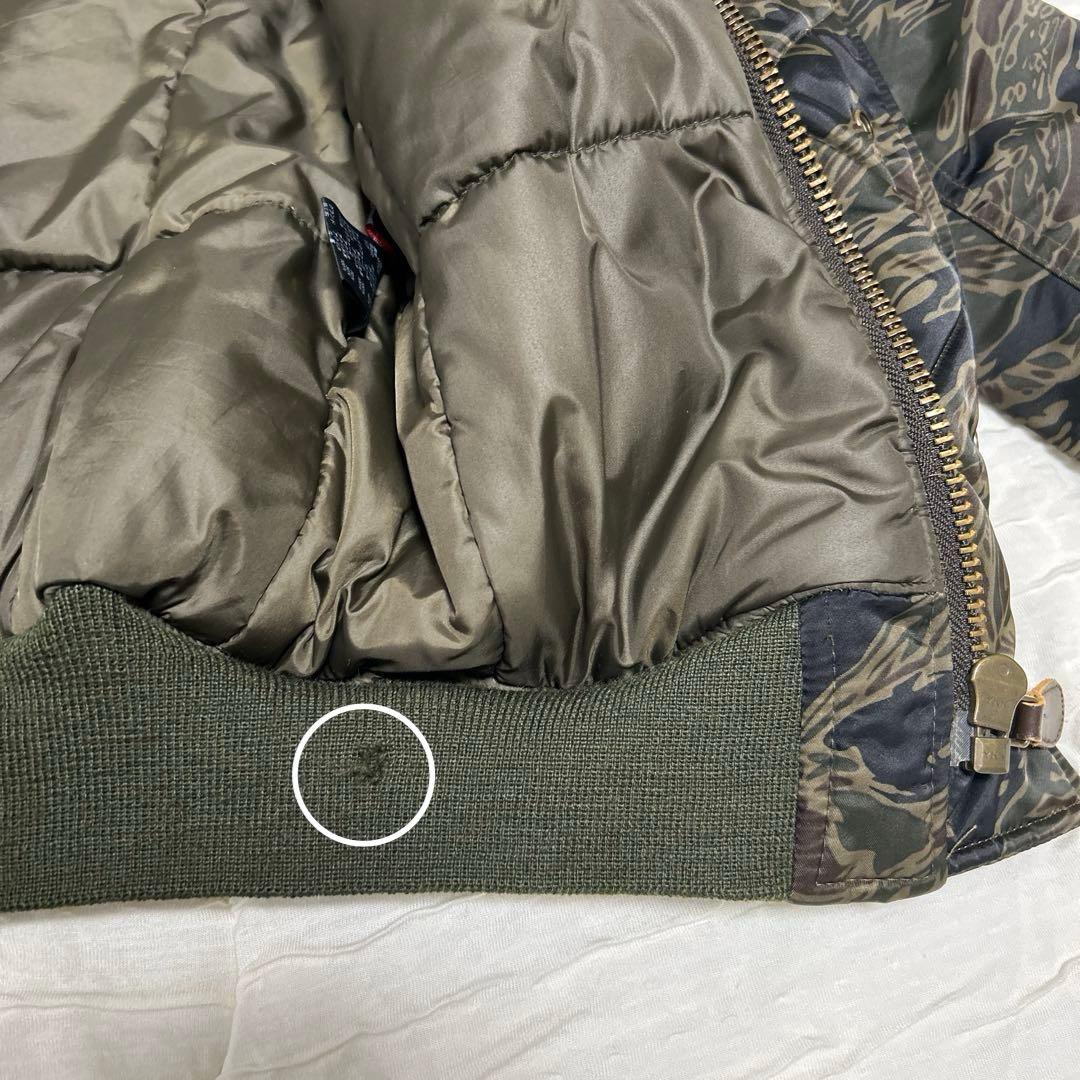 Hysteric Glamour迷彩色ファー付きミリタリージャケット