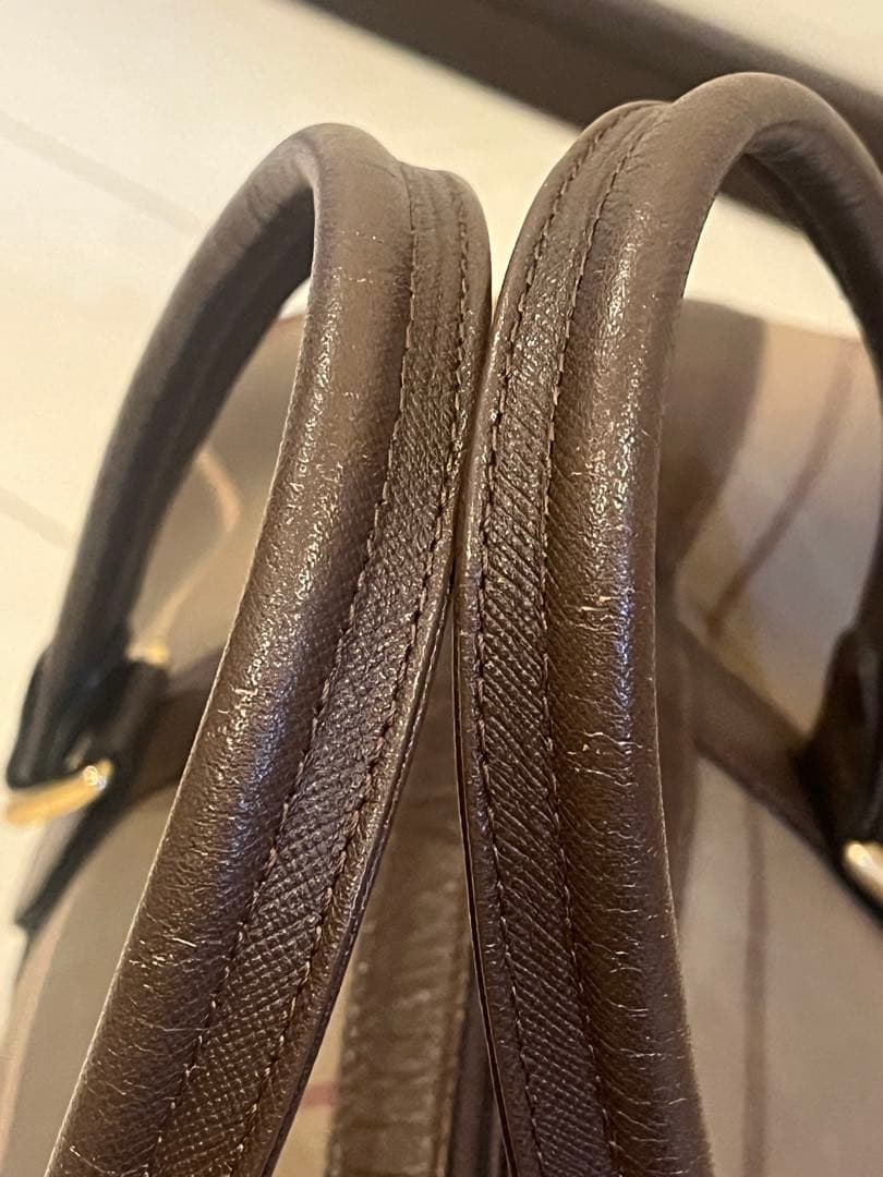 BURBERRY バーバリー ボストンバッグ ノバチェック ハンドバッグ