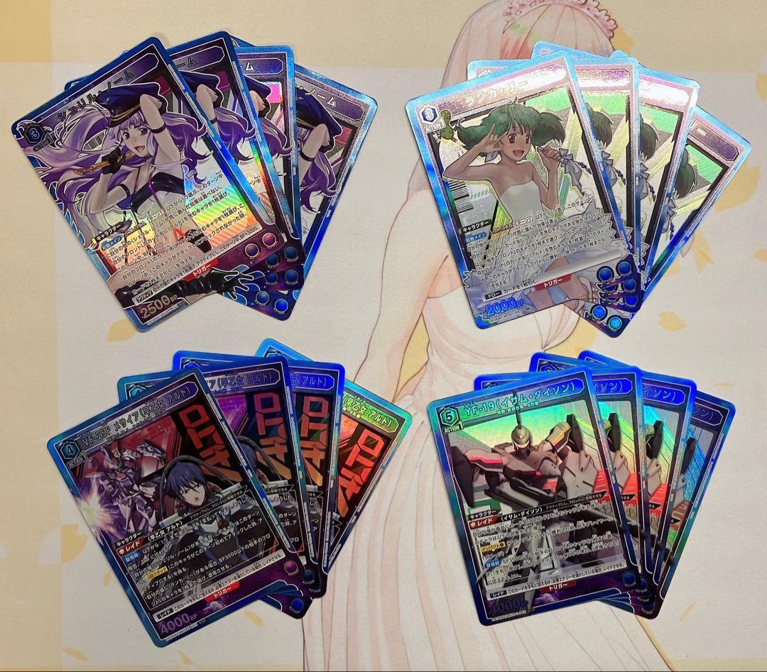 ユニオンアリーナ マクロスシリーズ SR以下まとめ売り 4コン