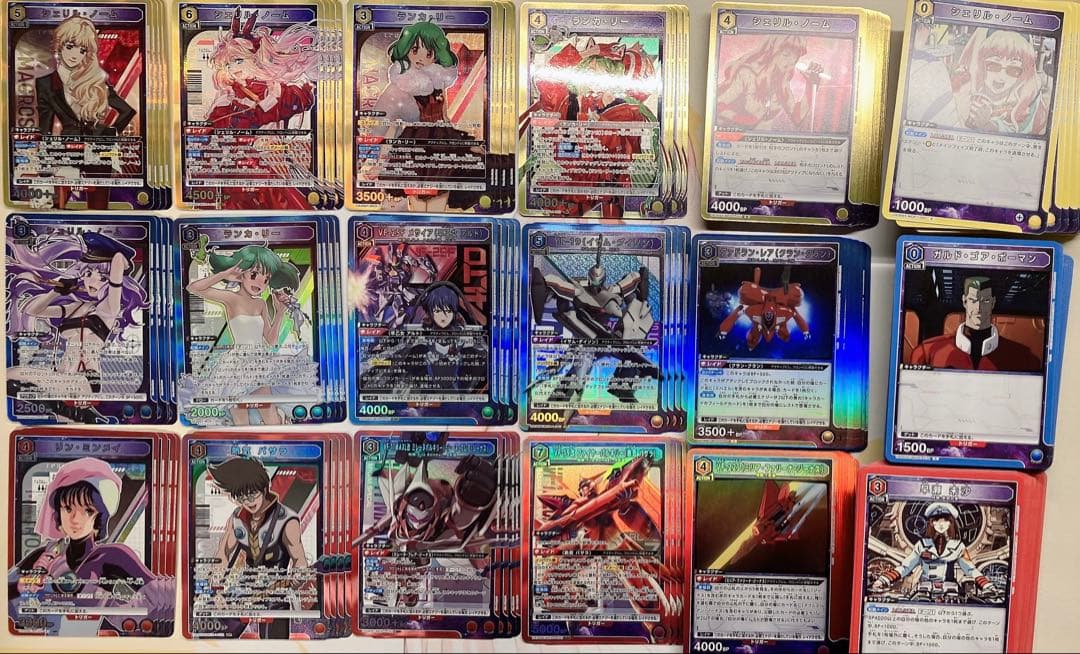 ユニオンアリーナ マクロスシリーズ SR以下まとめ売り 4コン