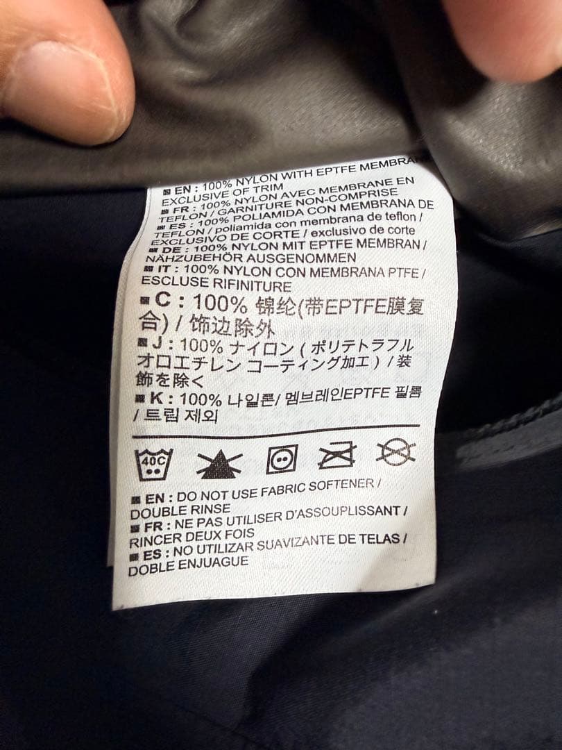 ら*ふ様 ARC'TERYX ZETA sl アークテリクス　ゼータ