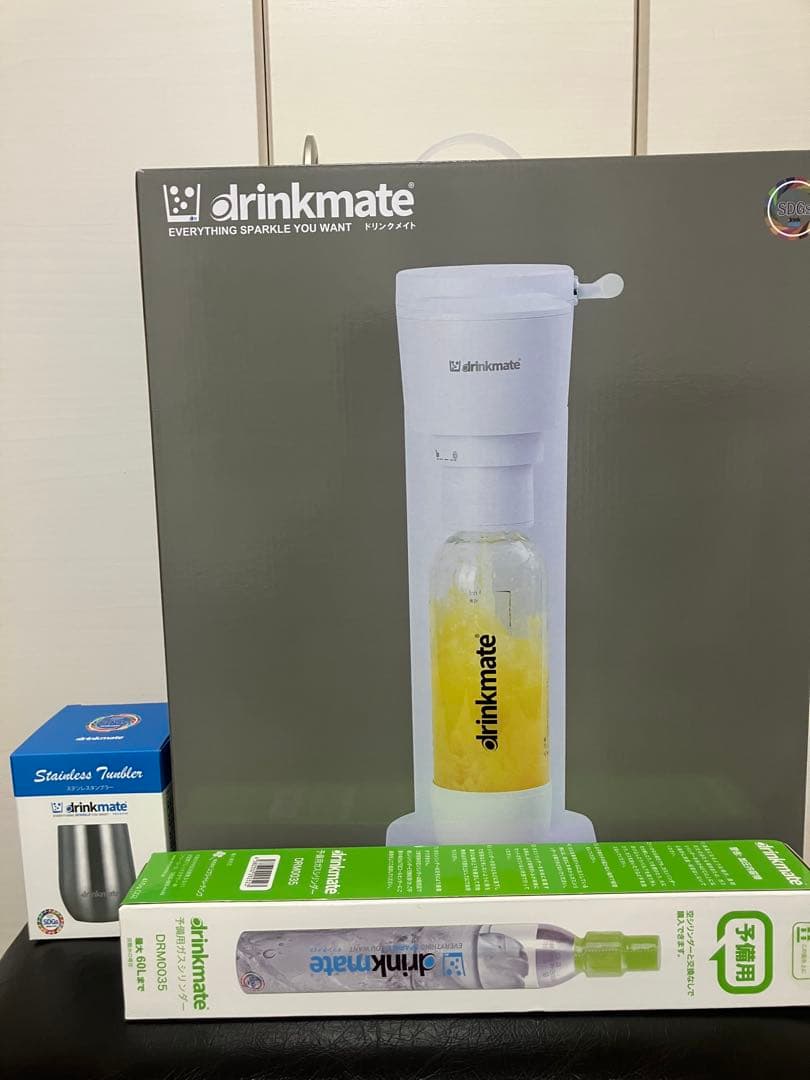 【新品】drinkmate 炭酸水メーカー Series 640 ホワイト