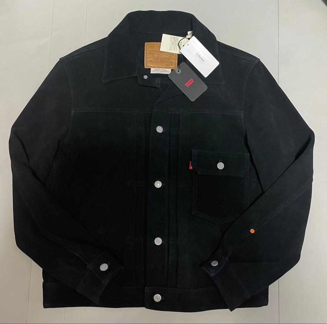 リーバイス ジャーナルスタンダード別注TYPE1スエードトラッカージャケットM