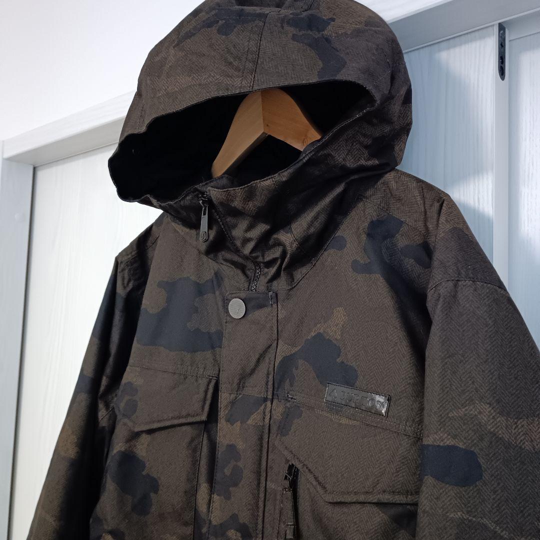 バートン　スノボー　ウェア　M　セット　迷彩　上下　セットアップ　パーカー