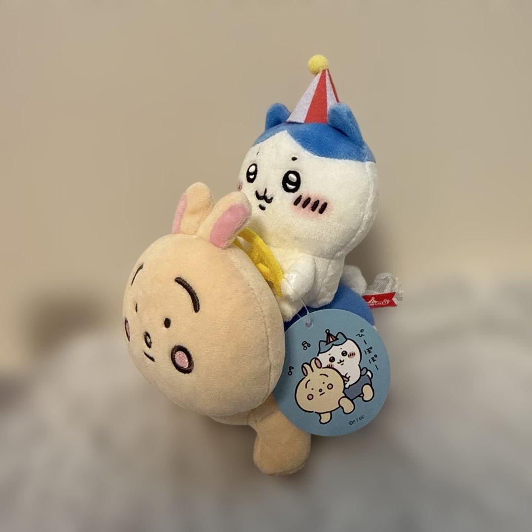 ちいかわらんど　ぴーぽぽぬいぐるみ　ちいかわ　ハチワレ　ウサギ　3体セット