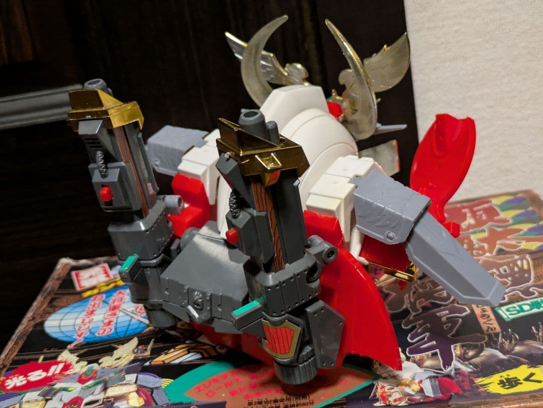 【箱付き現状】元祖 SD ガンダム NO-42 頑駄無大将軍 武者 スナック