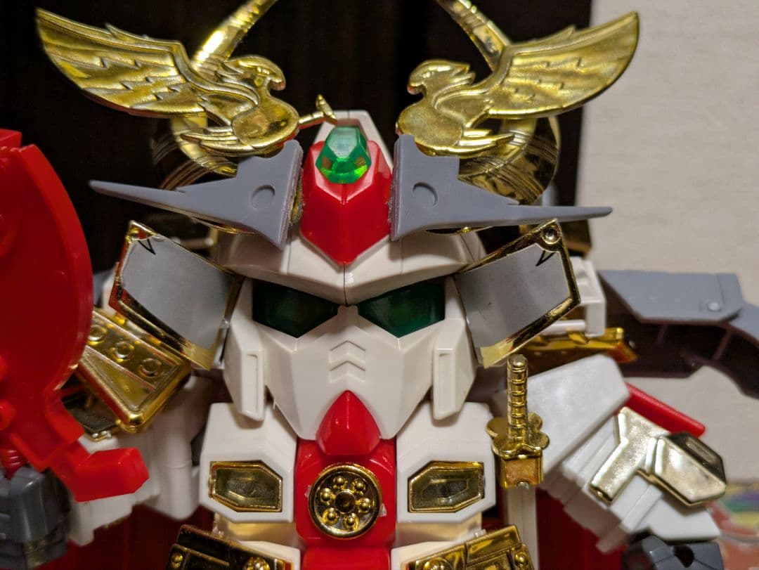 【箱付き現状】元祖 SD ガンダム NO-42 頑駄無大将軍 武者 スナック