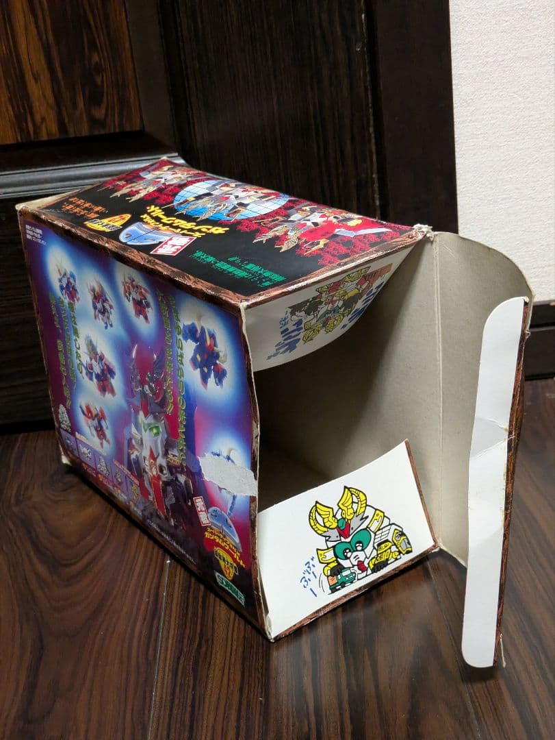 【箱付き現状】元祖 SD ガンダム NO-42 頑駄無大将軍 武者 スナック