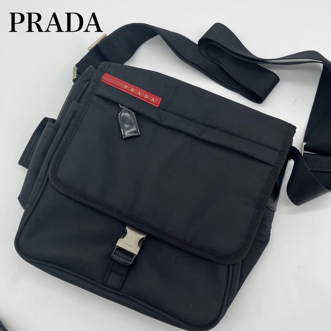 【極美品】　プラダ　スポーツ　メッセンジャーバッグ　ショルダーバッグ