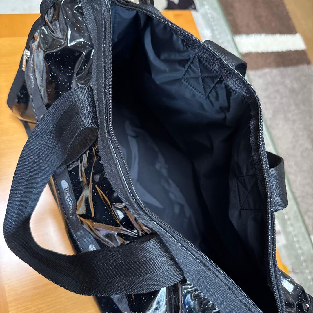 LeSportsac ボストンバッグ ブラック 中型
