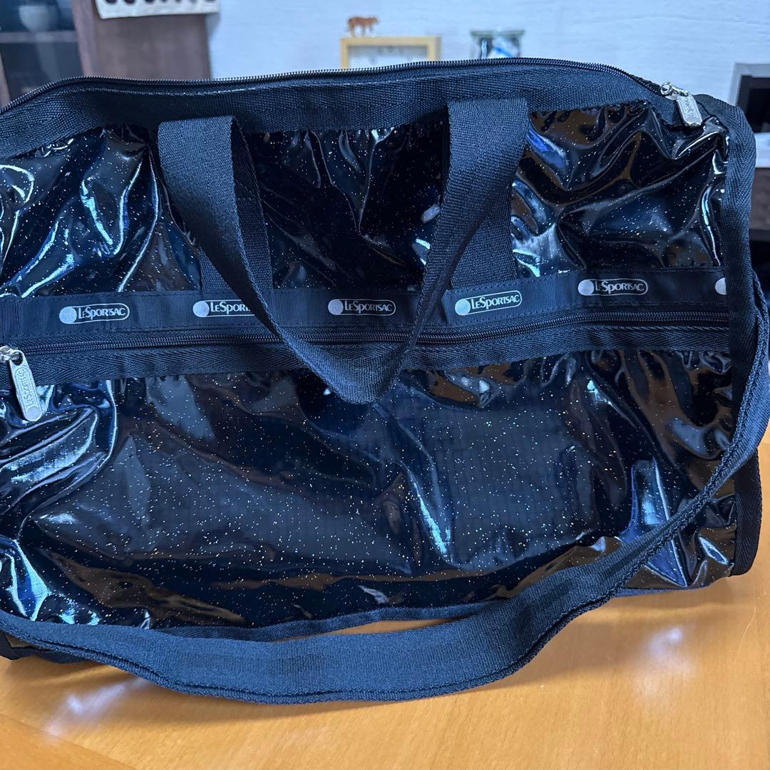 LeSportsac ボストンバッグ ブラック 中型