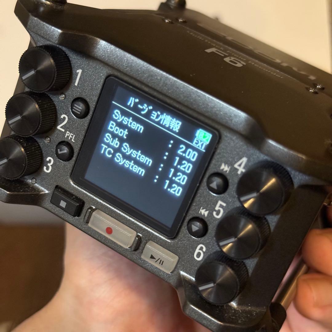 ZOOM F6 32bitフロートレコーダー Bluetoothアダプタ/ケース