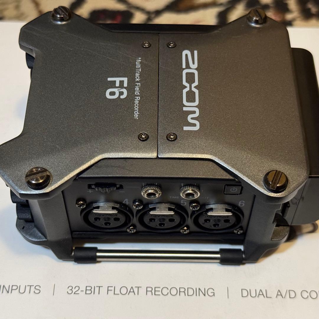 ZOOM F6 32bitフロートレコーダー Bluetoothアダプタ/ケース