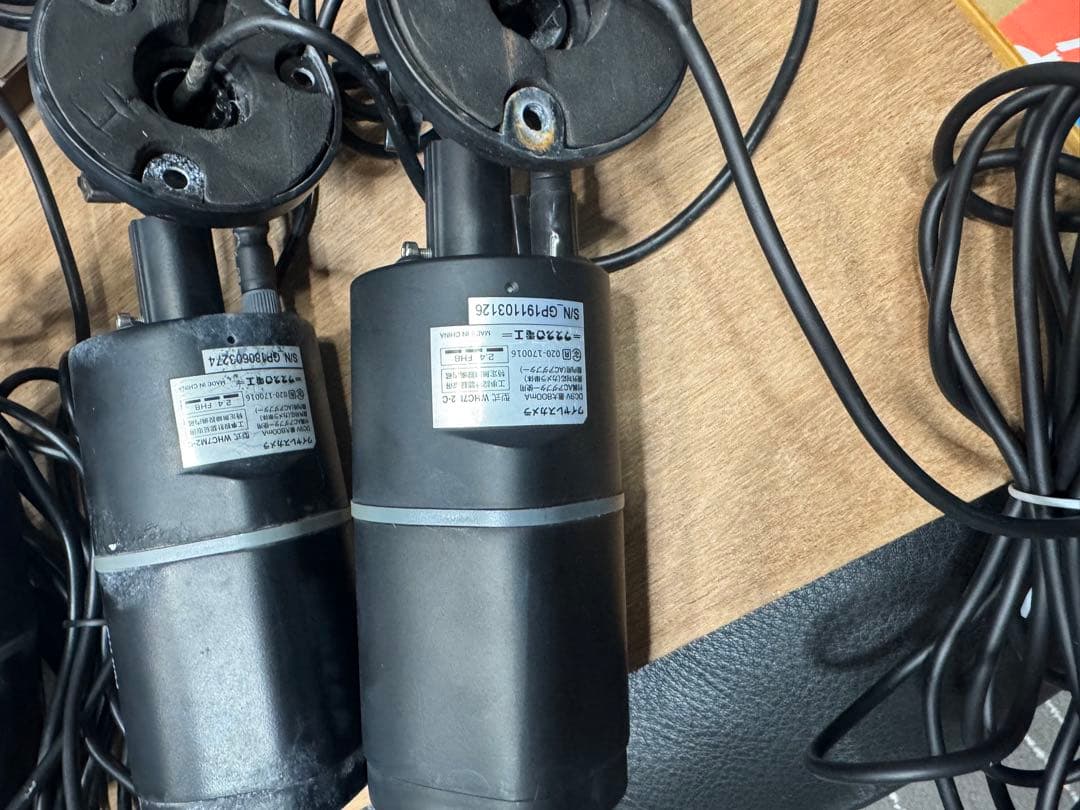 マスプロ　防犯カメラ　３台 モニターセット　WHC10M2 　【リコール対象外】