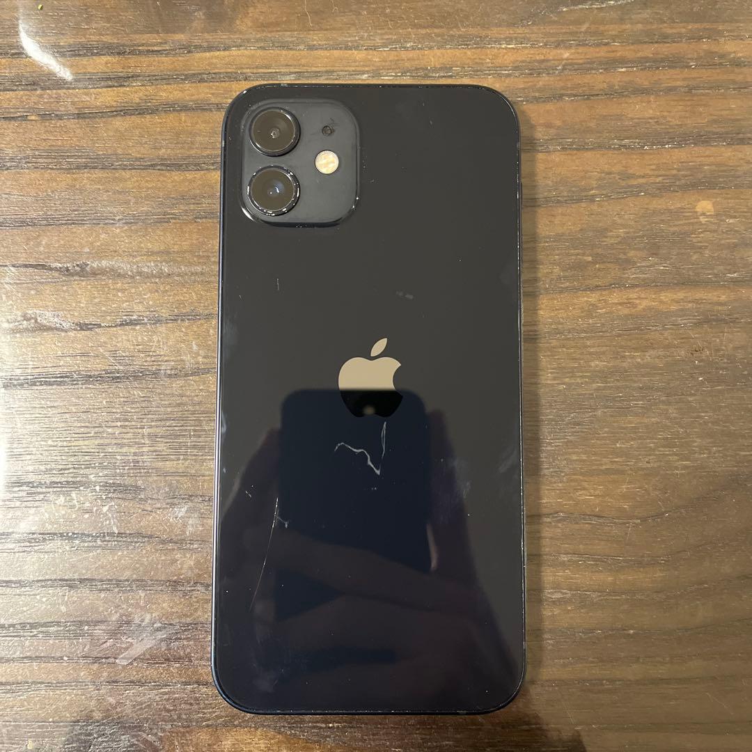 Apple iPhone 12 ブラック 本体　画面不良品