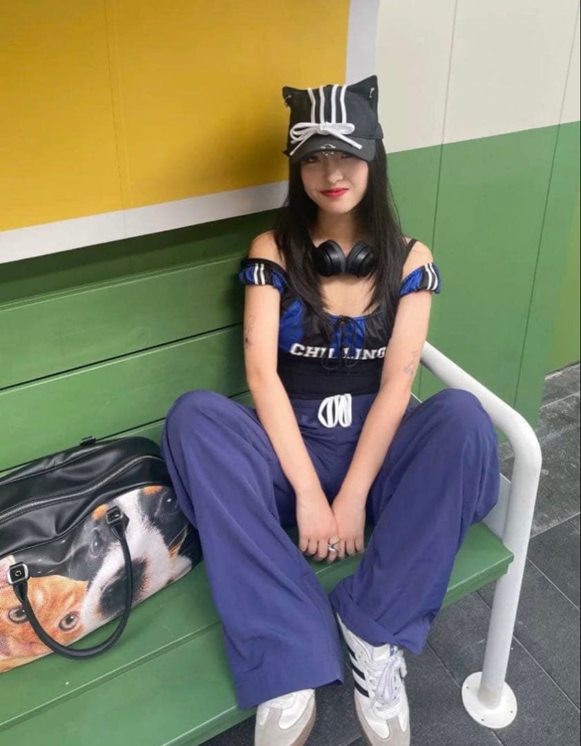 GENZERO 猫耳　キャップ　ブラック