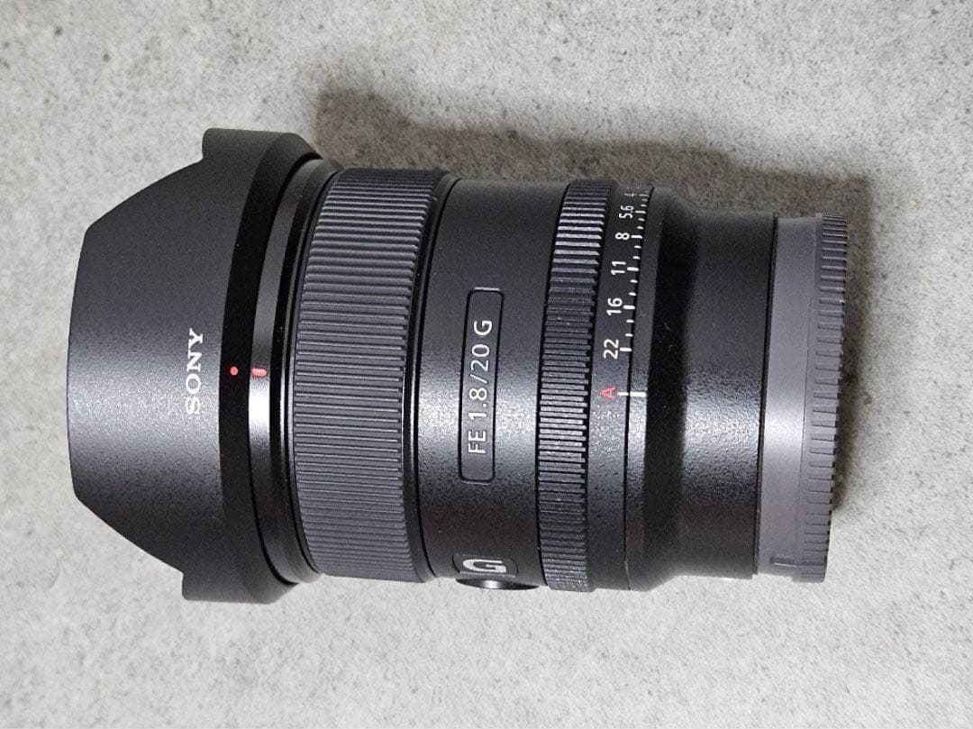 アキ　SONY FE 20mm F1.8 G レンズ