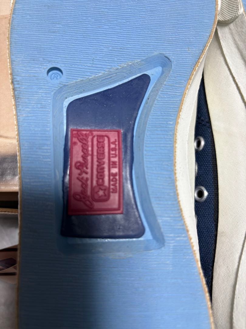 Jack Purcell コンバース ネイビー スニーカー　デッドストック