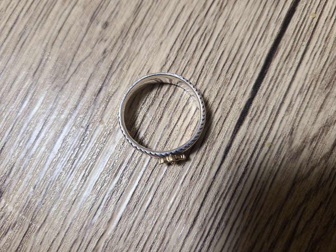 マテリタ　ブリタニア　リング　K18刻印