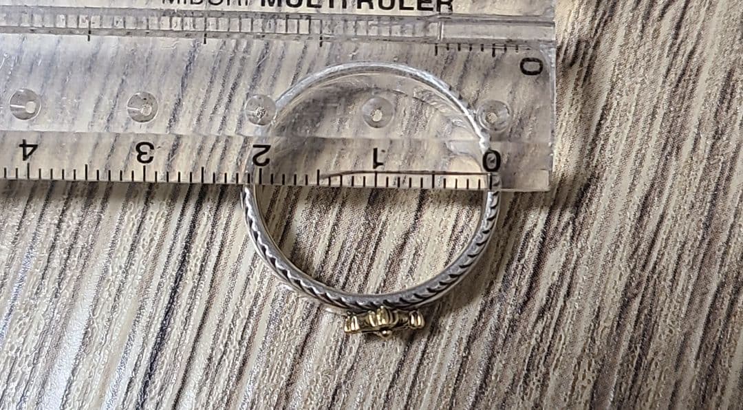 マテリタ　ブリタニア　リング　K18刻印