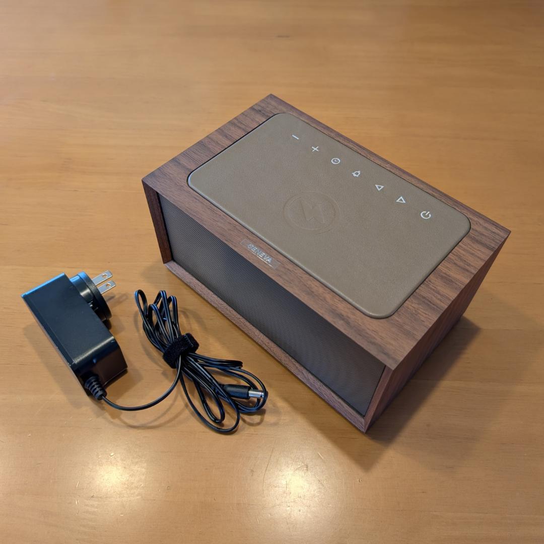 GENEVA TIME DIGITAL クロック付きBluetoothスピーカー