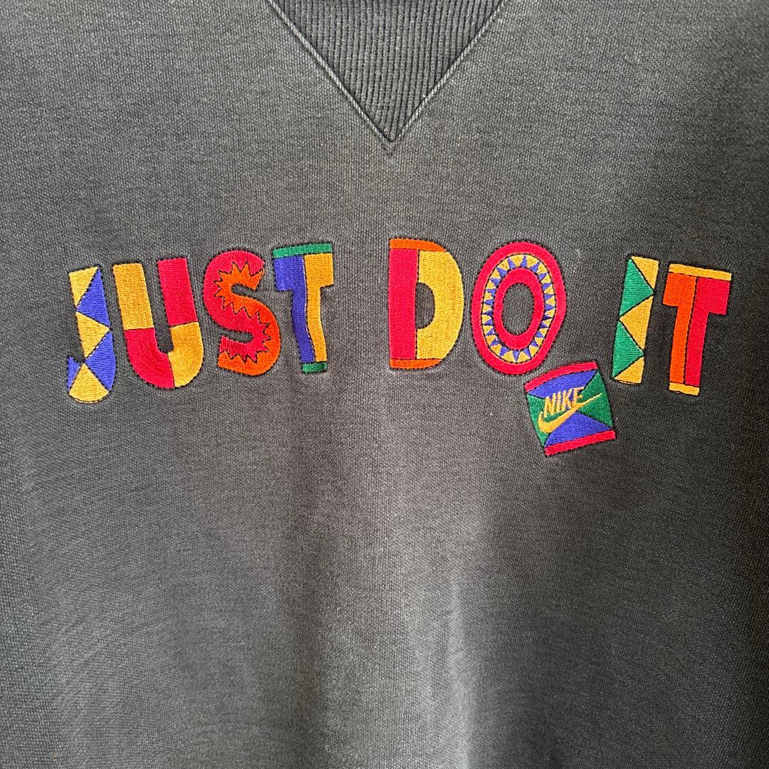 S00008 NIKE 刺繍ロゴ スウェットシャツ トレーナー