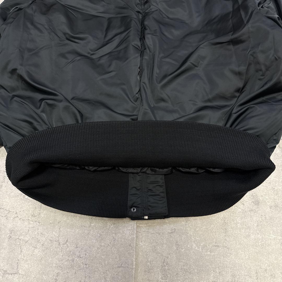 【美品】  Jeans ダウンジャケット M 黒 ボンバー