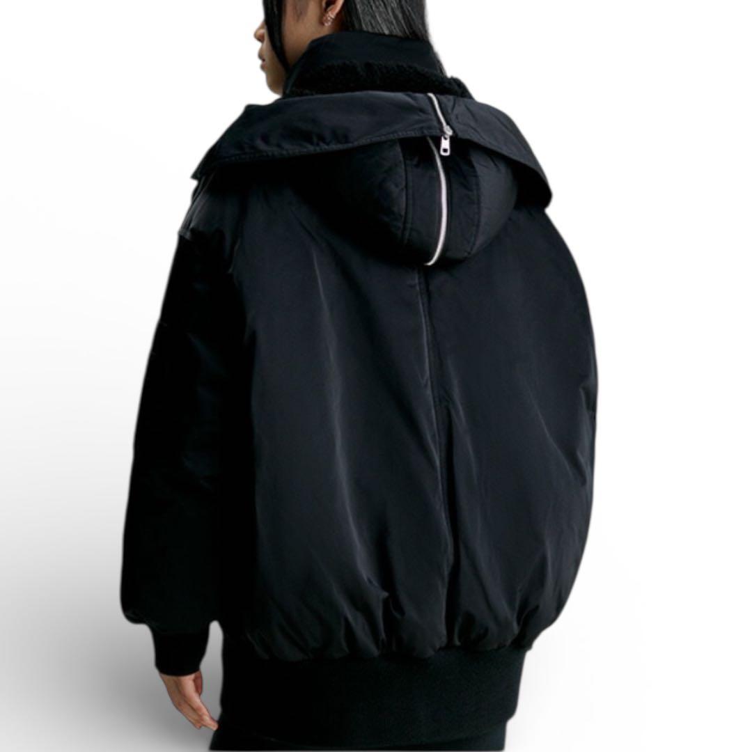 【美品】  Jeans ダウンジャケット M 黒 ボンバー