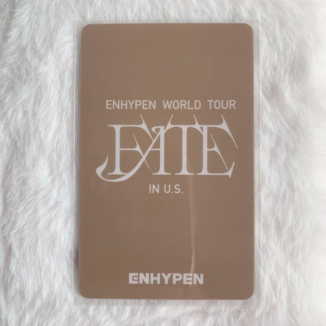 ENHYPEN ニキ \"FATE in US\" 会場限定 ラキドロ 公式 トレカ