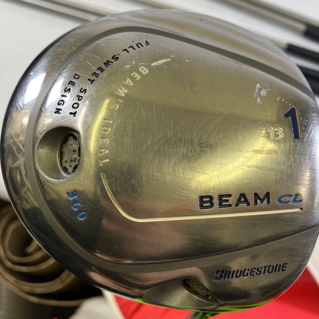 BRIDGESTONE BEAM CL クラブセット キャリーバッグ付き